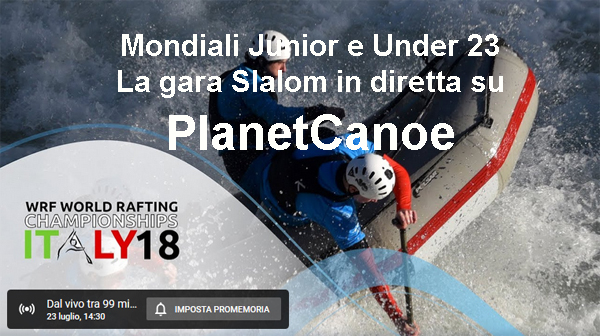 La diretta dello Slalom su PlanetCanoe