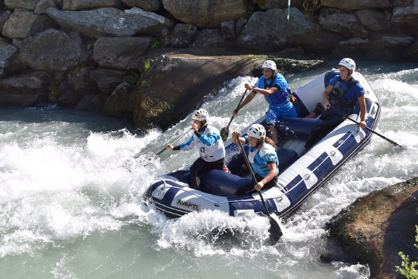 All’European Cup di rafting duello Italia-Repubblica Ceca