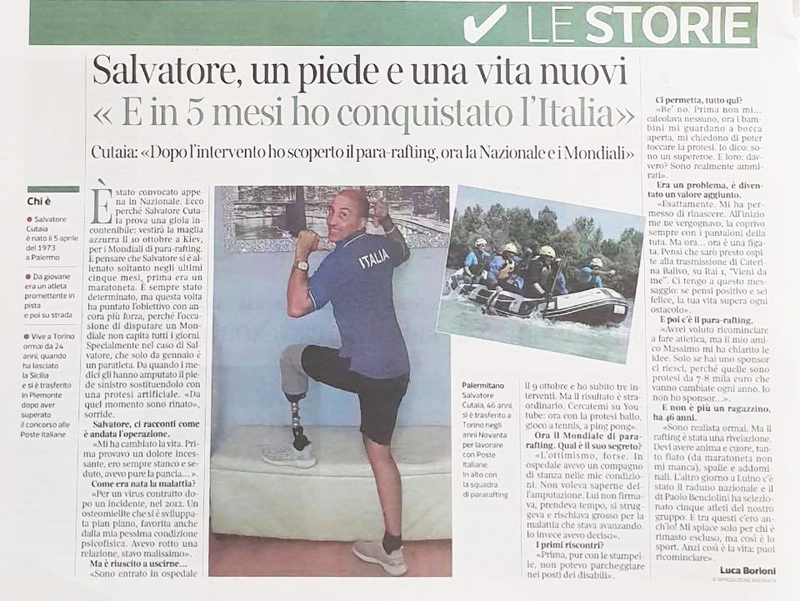 Salvatore verso i Mondiali a Kiev