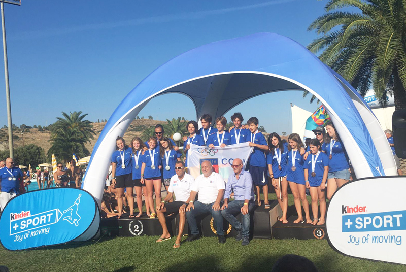 Il Veneto vince nel Rafting e il Trofeo CONI Kinder+Sport