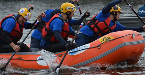 Giandinoto, Sperandini, Montagna e Novella vincono lo Slalom ai Mondiali Para Rafting di Kiev