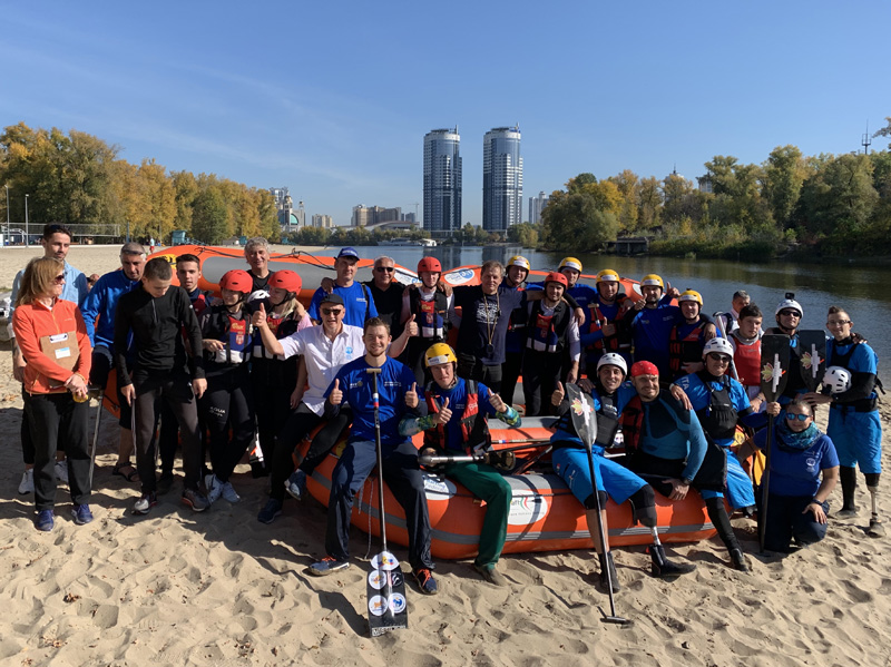 Grandi risultati per gli azzurri ai mondiali Para Rafting di Kiev 