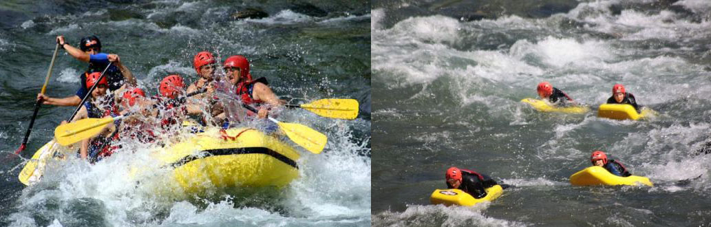 Due giorni a tutto Rafting e Hydrospeed sul Brenta