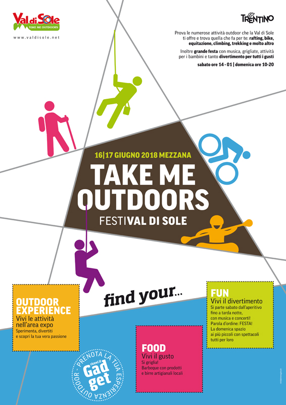 Appuntamento al Take Me Outdoors Festival in Val di Sole
