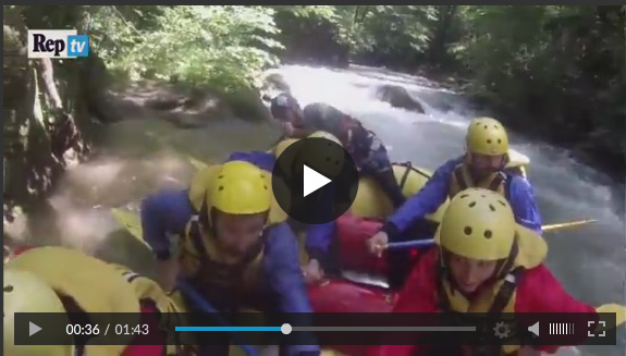 Il rafting su La Repubblica