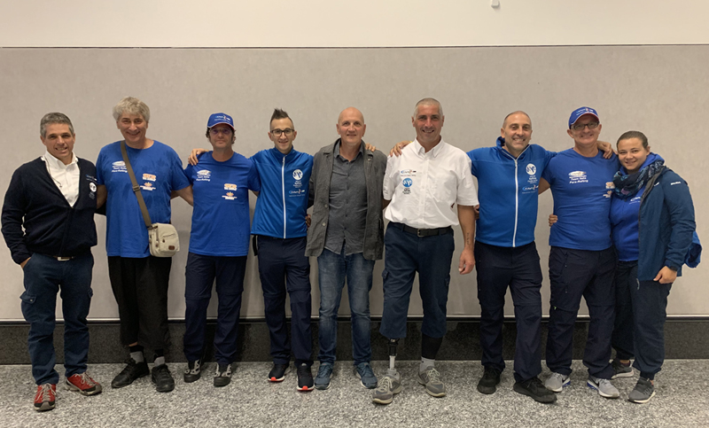 La nazionale azzurra di Para Rafting in volo verso Kiev e i Campionati Mondiali 