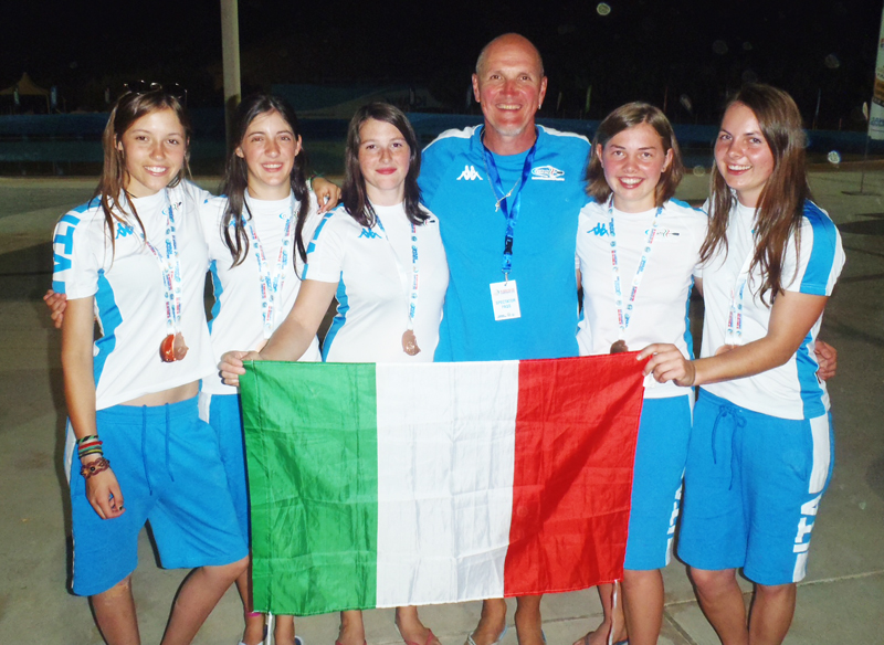 E dopo tre medaglie di bronzo arriva l'argento dalle ragazze Under19