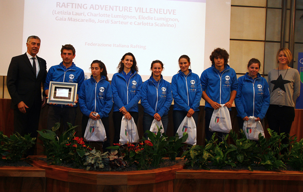 Ai giovani del Villeneuve il premio della Giornata Olimpica