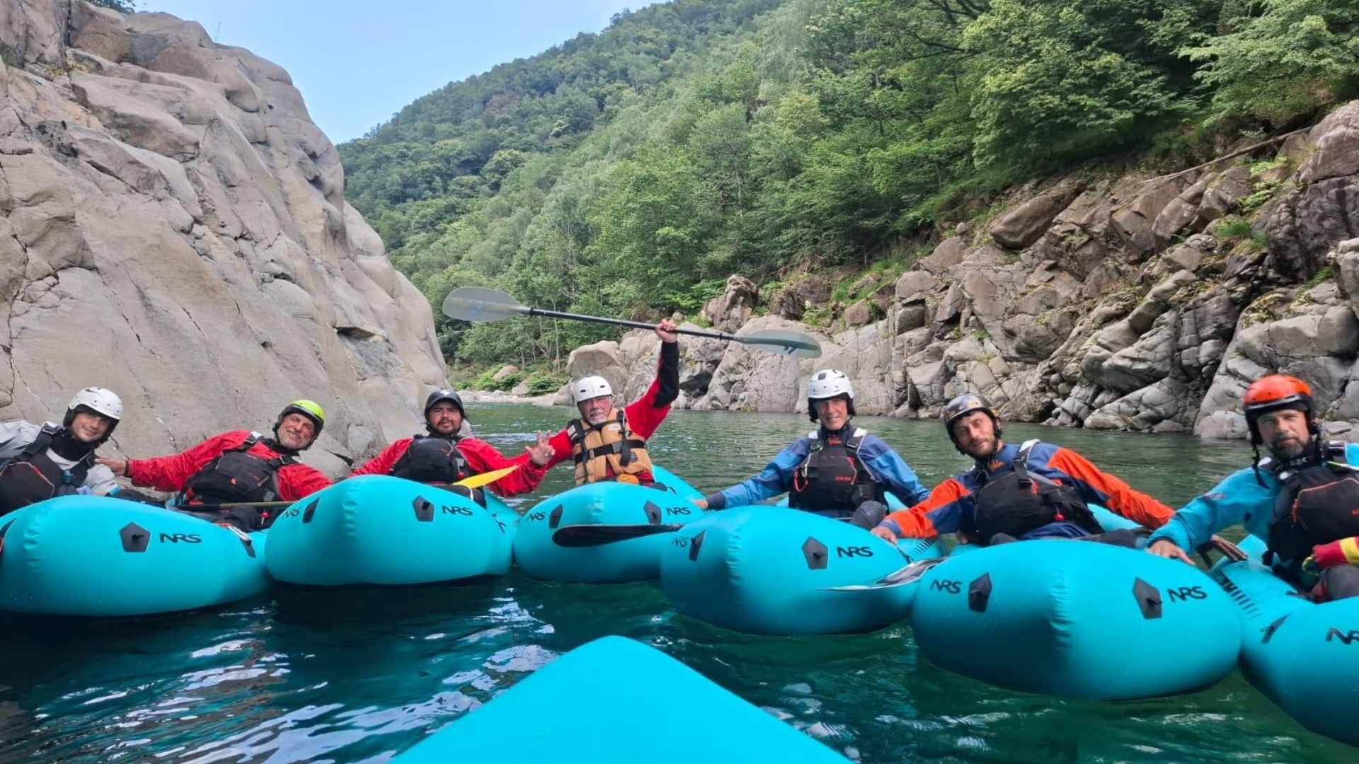 Corso di abilitazione al Packraft ospite del fiume Sesia