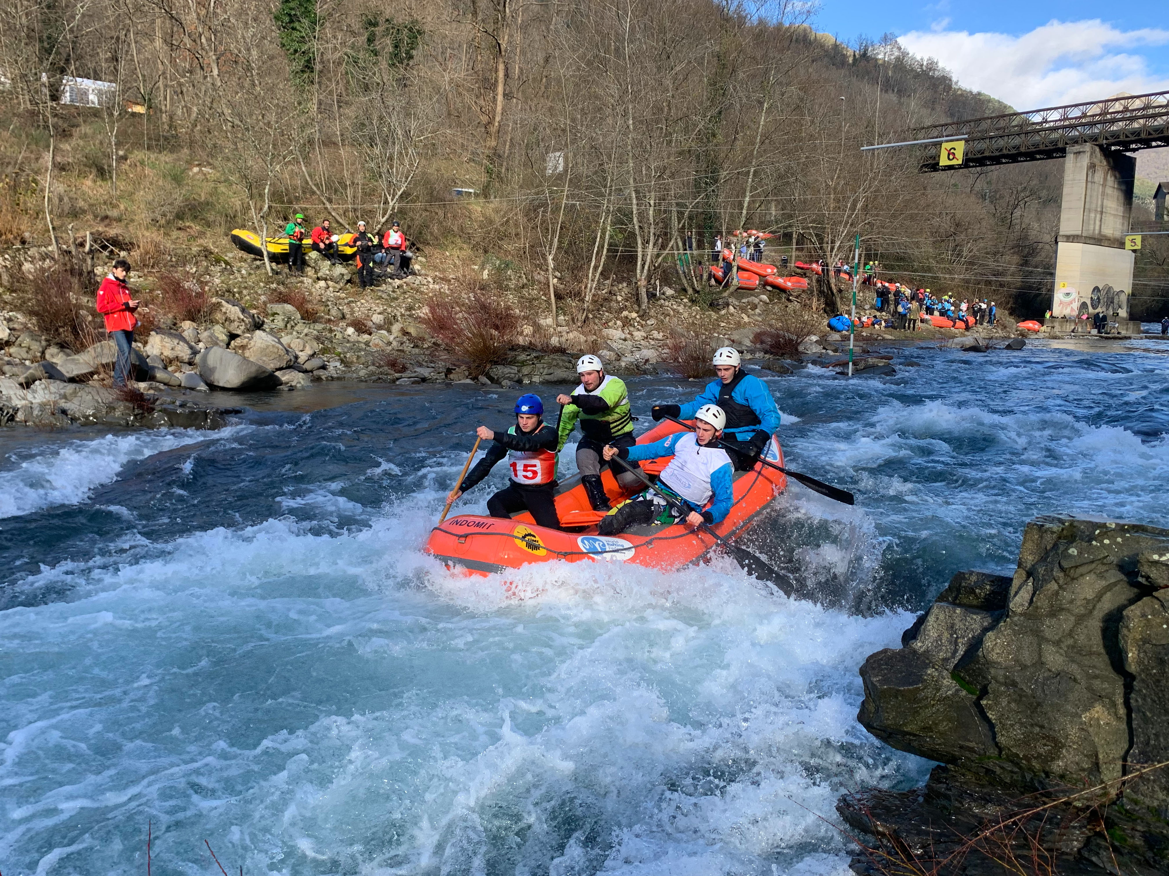 Ultimo appuntamento il 9-10 dicembre 2023 in Val di Lima per il rafting agonistico