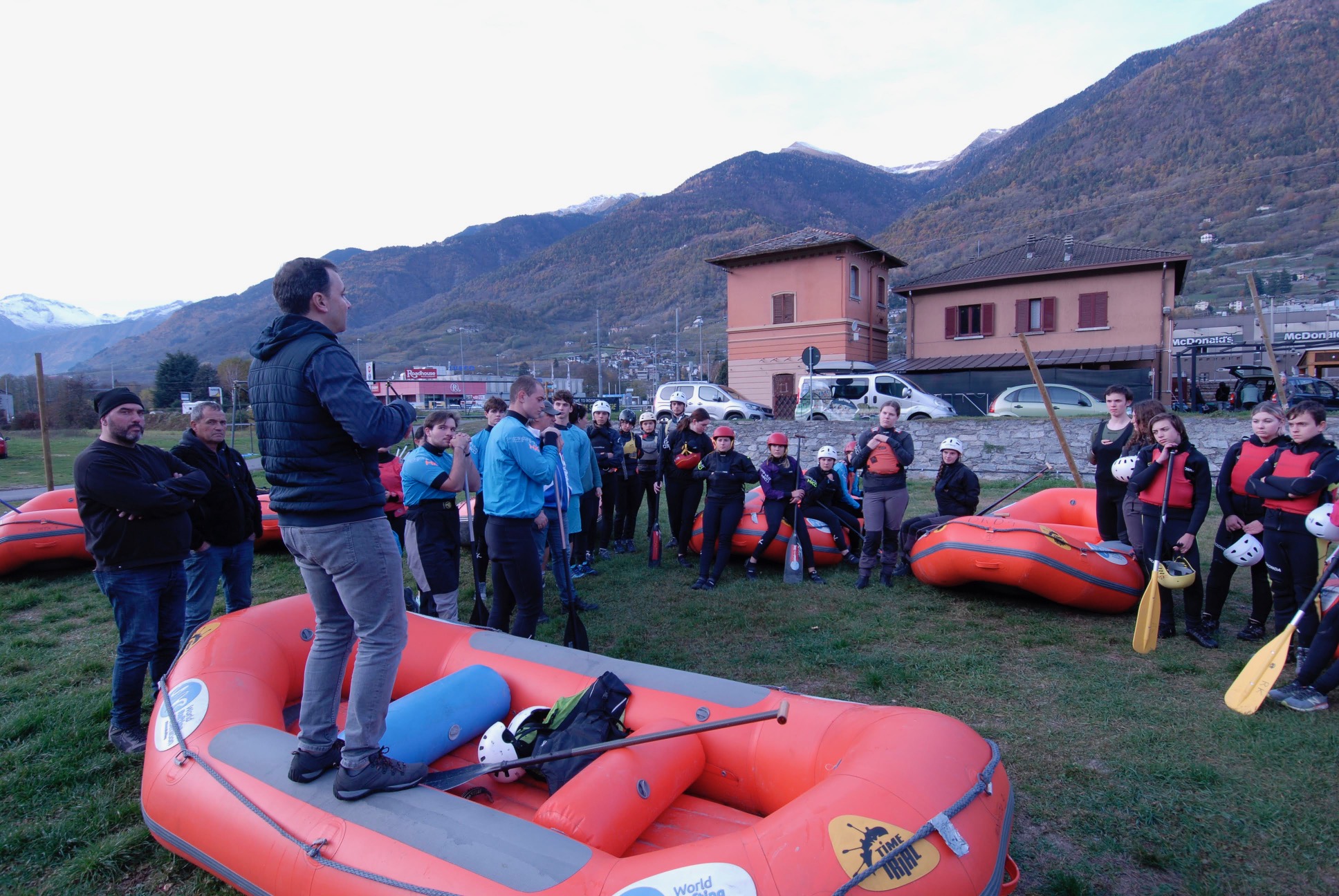 Avviato il progetto rivolto ai giovani "Rafting Academy"