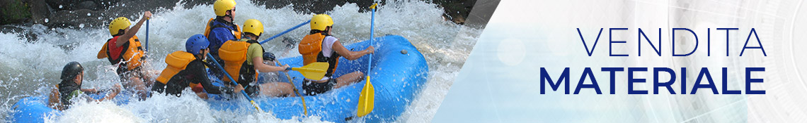 banner rafting vendita materiale