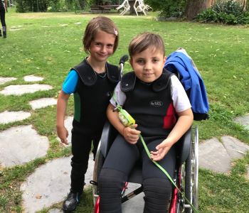 Bimbi in raft giugno 2017