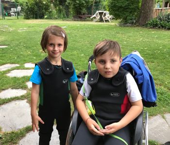 Bimbi in raft giugno 2017