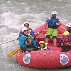 Bimbi in raft giugno 2017